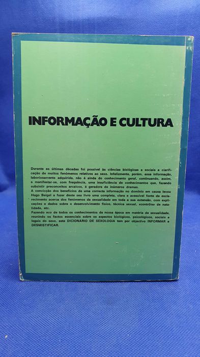 Livro - REF PART-1 - Hugo G. Beigel - Dicionário de Sexologia