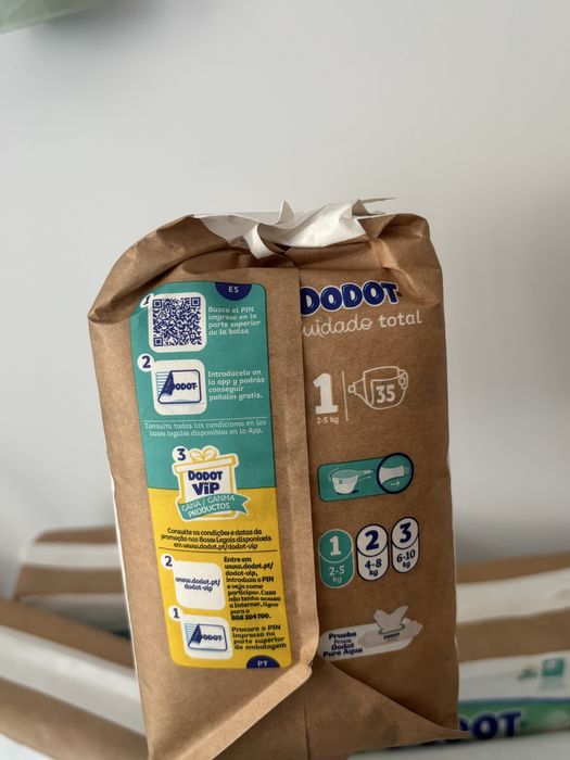 Fraldas dodot total care
