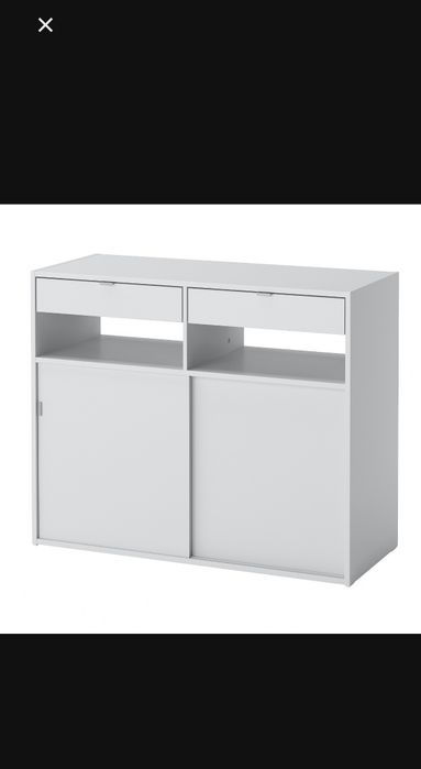 Spiksmed ikea kredens komoda  szary