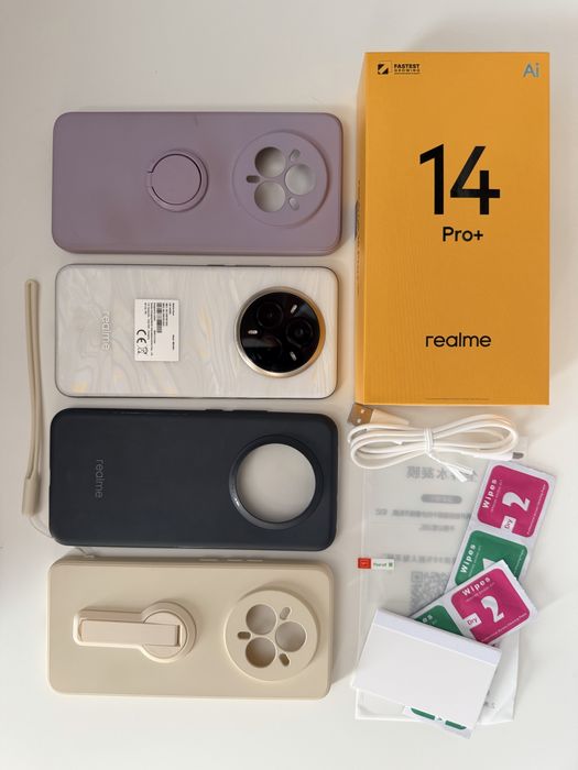 Realme 14 Pro+ 12GB/512GB 6000mAh Pearl White z gwarancją do kwietnia