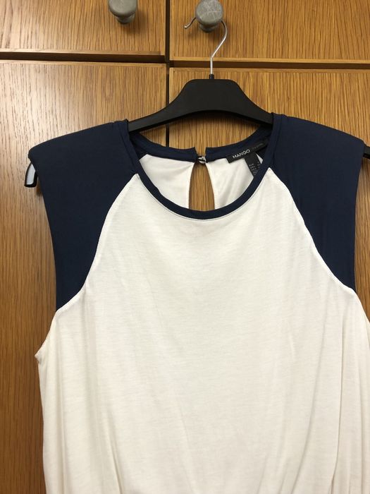 Vestido branco mango