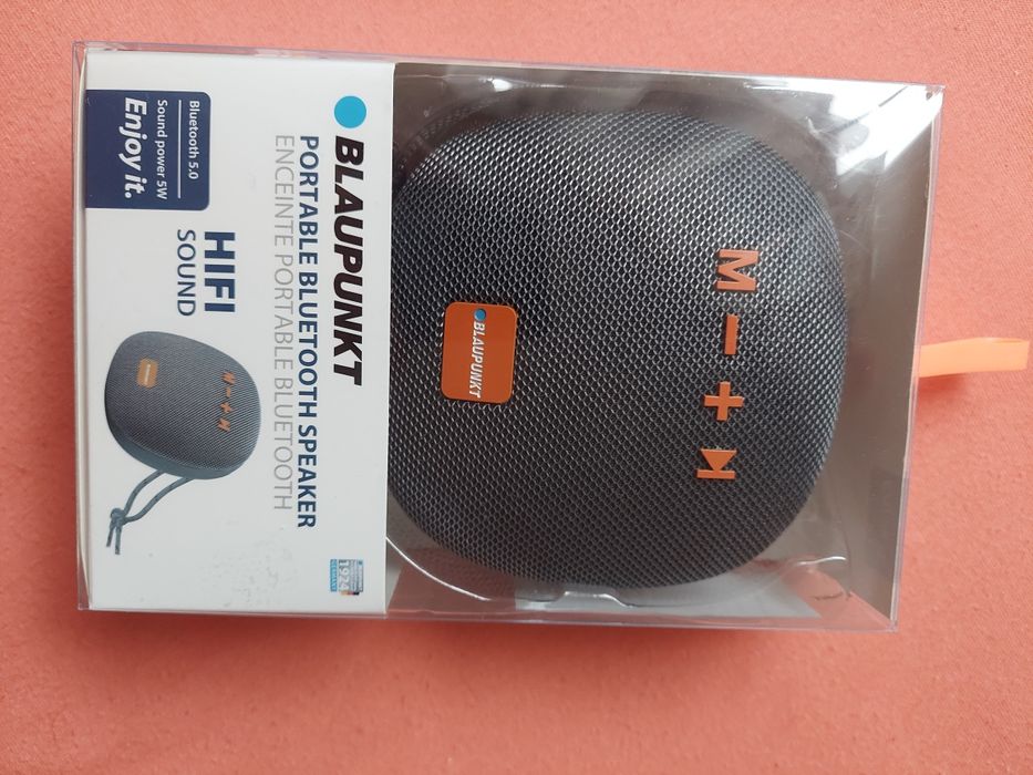 Blaupunkt Głośnik Bluetooth z radiem.Nowy.