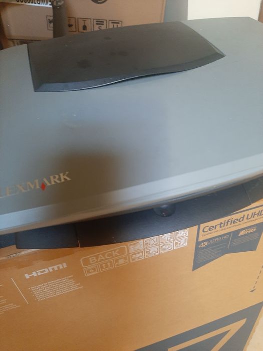 Impressora cinza nova sem tinteiros64750882966145121