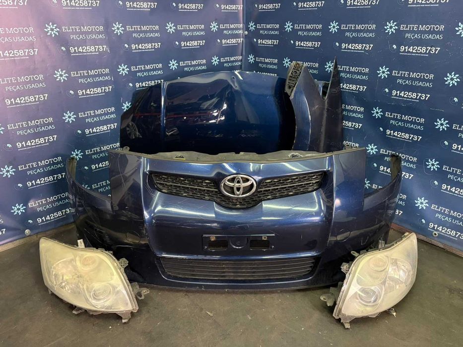 Frente completa usada TOYOTA AURIS 2.0 D4D capot parachoques guardalamas oticas