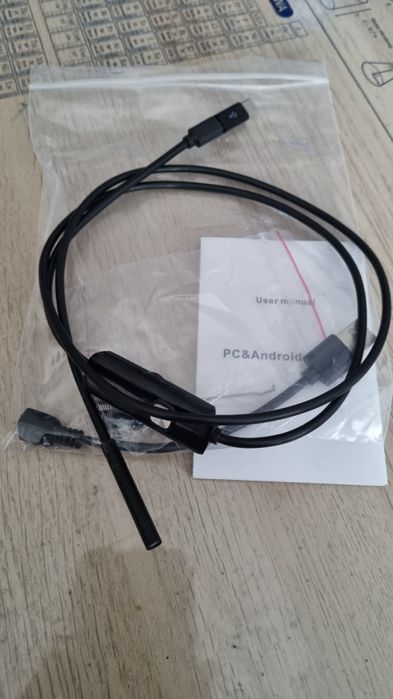 Endoskop Kamera inspekcyjna dł 1 metr.