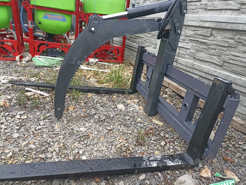 Chwytak ŁAPAK do kłód drewna -pod paleciaka na ramke 40 cm DOWÓZ
