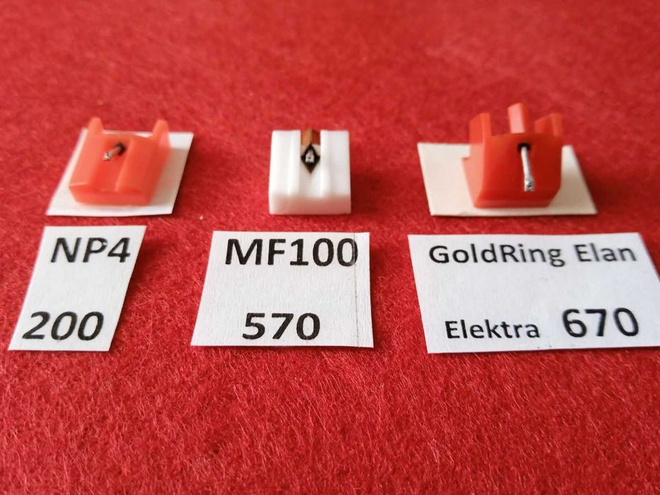 Голки вставки і картриджі нові AT3600L AT91 AT95E AT-VM95C