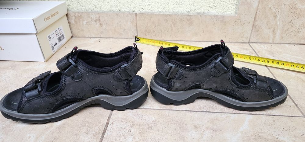 ECCO skórzane sandały rozmiar 36 wkładka 23cm używane