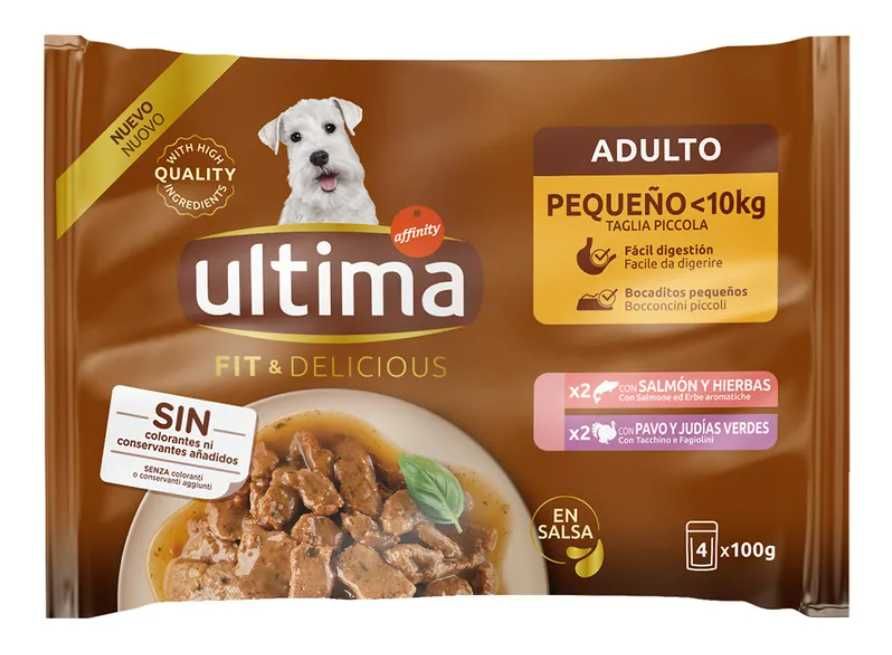 Mokra karma dla Psa Ultima  44x100g. Łosoś i indyk