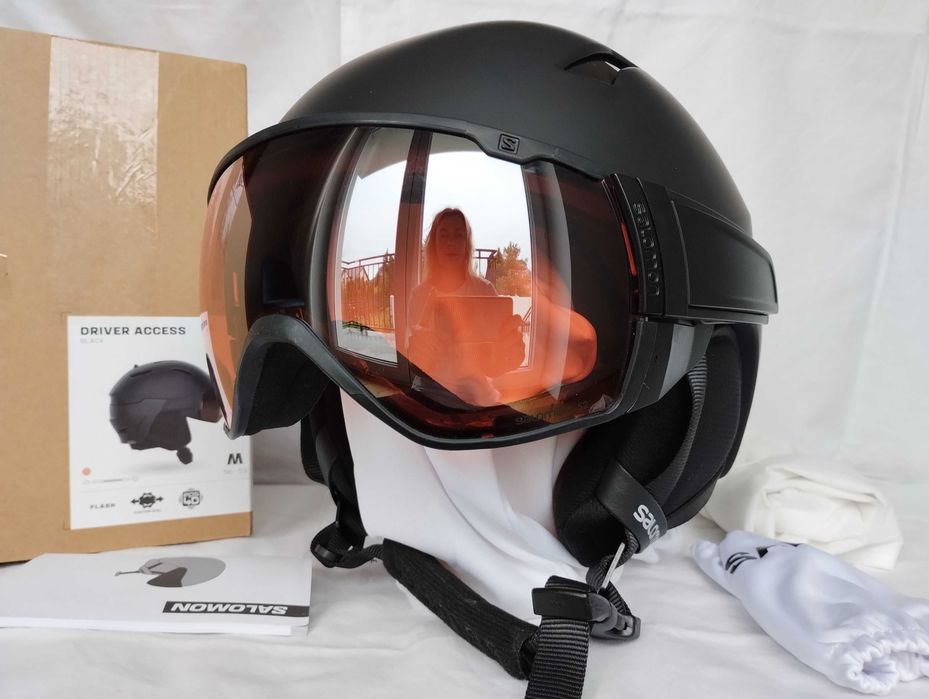 Kask narciarski Salomon Driver Access Black M 56-59cm