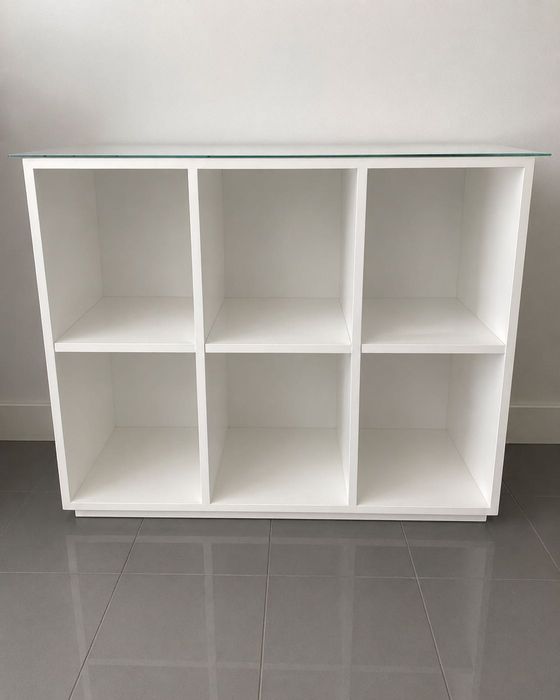 Móvel/Estante branco termolaminado como nova