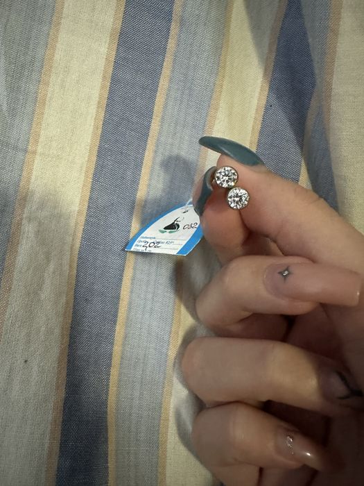 Сережки срібні 925 проба