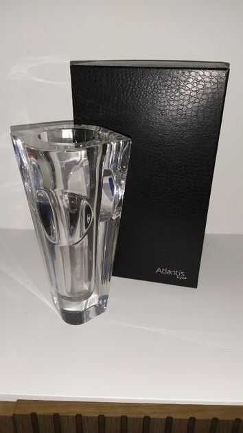 Jarra de cristal Atlantis nova e com certificado