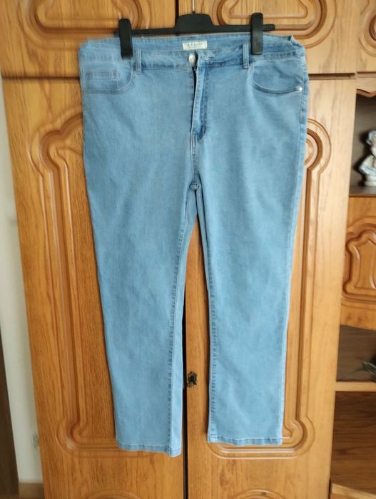 Letnie jeansowe spodnie