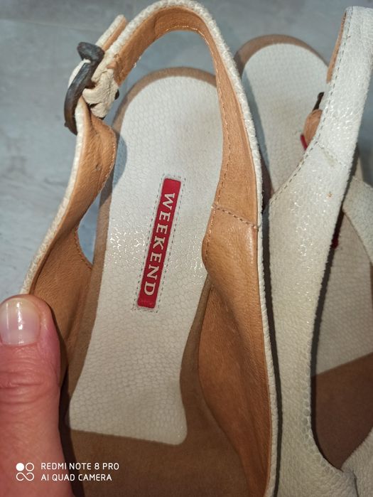 Buty na obcasie hiszpańskiej firmy Pedro Mirales rozmiar 38