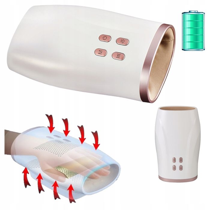 Masażer dłoni rąk nadgarstka bezprzewodowy Do masażu uciskowy