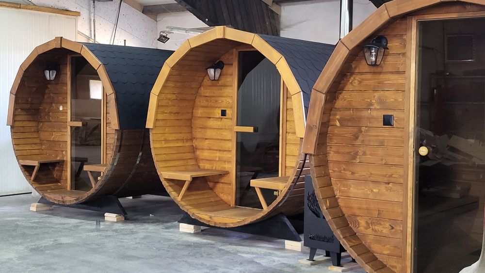 Sauna ogrodowa. Okazja.