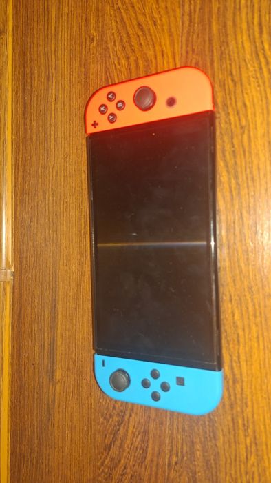 Nintendo Switch OLED Neon | Jak NOWA | Komplet + Minecraft + Duży case/pokrowiec
