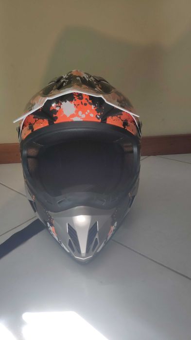 Capacete moto usado