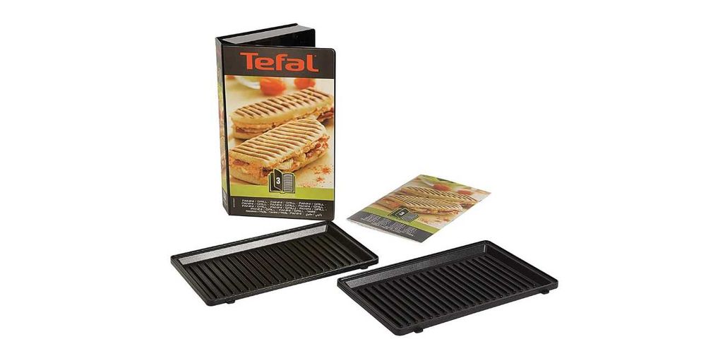 Zestaw talerzy do tostera gofrownicy tefal