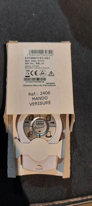 VERISURE Comando Alarme ES700KF2-ES-M01 Ref.2406