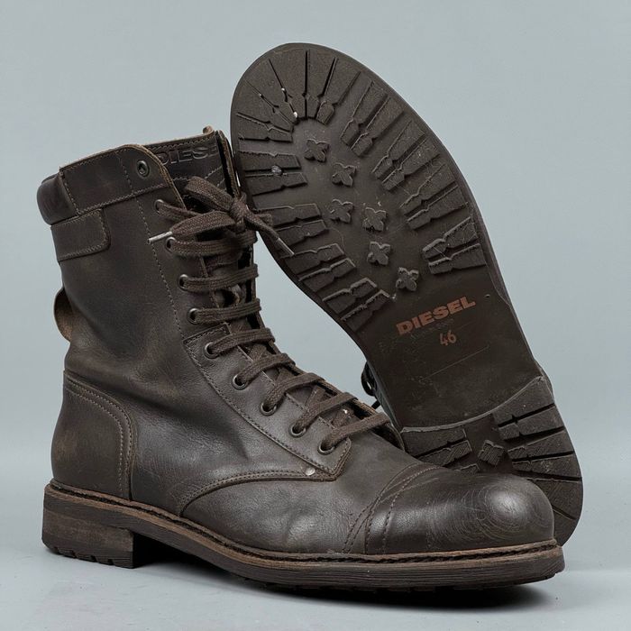 Vintage Diesel Cassidy дизель винтаж кожа ботинки черевики