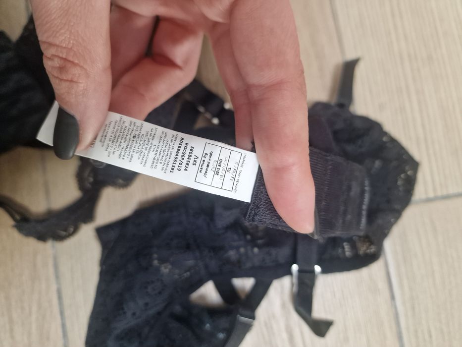 Conjunto Lingerie Renda - Soutien e Cinto de Liga
