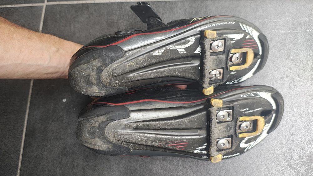 Sapatos Shimano luck estrada.