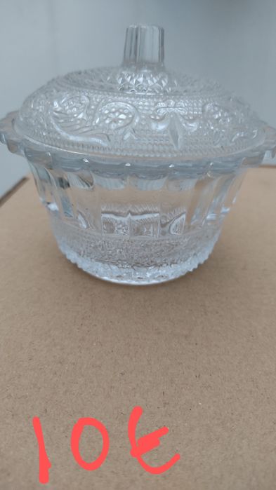 Castisal em cristal /Bomboneira