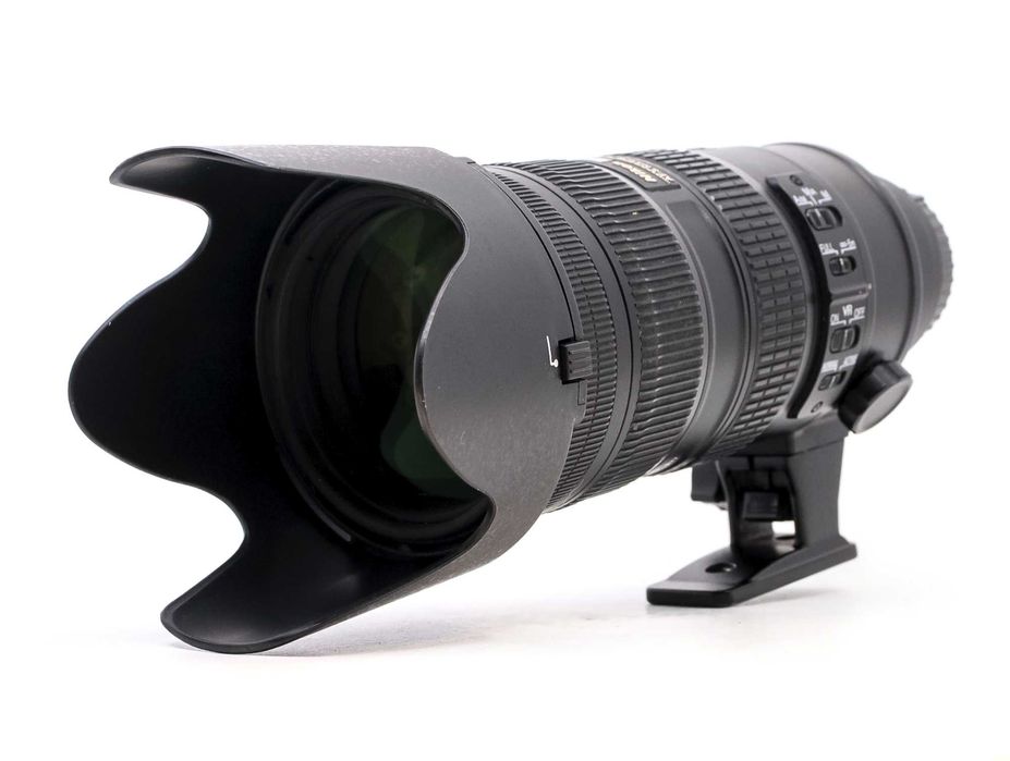 Lente Nikon 70-200 VR II 2.8 G Nikkor telobjetiva