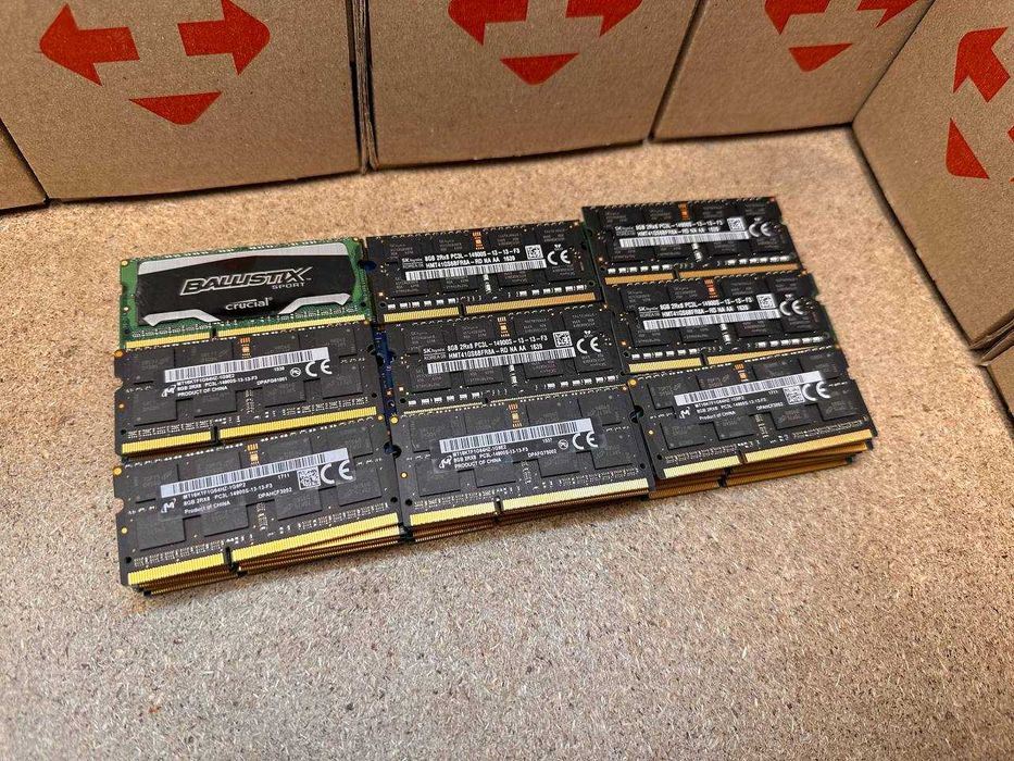 Оперативна пам`ять ноут 8GB | DDR3 1866 | 1,35v | SoDimm | Бу ОЗУ |