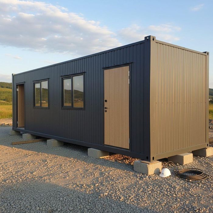 ШВИДКО‼️5 ДІБ монтаж ПОБУТІВКИ Каркасні будинки Модулі Вагончики