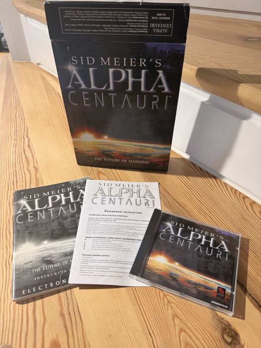 Alpha Centauri PC Big Box PL  IPS retro klasyk