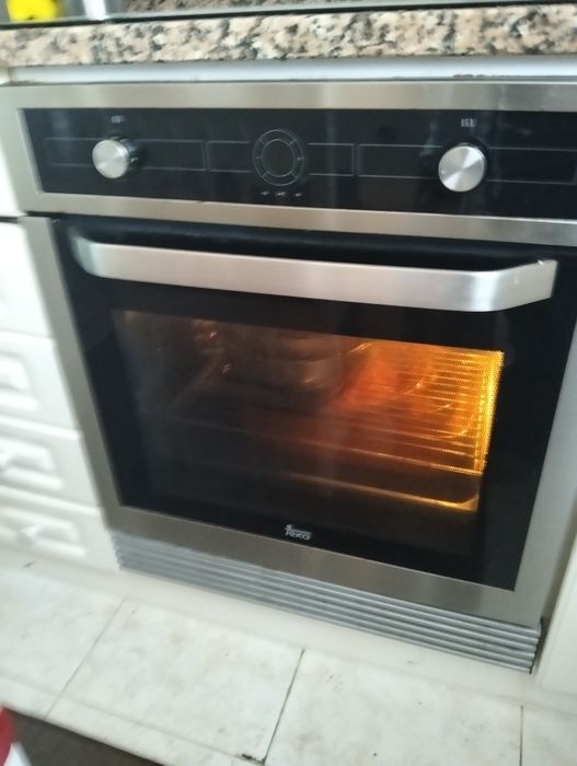 Placa + forno + exaustor