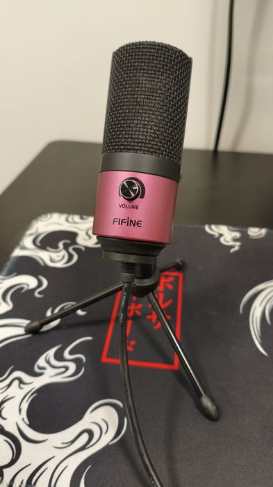 Мікрофон Fifine K669B USB Рожевий