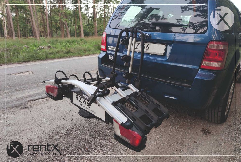 Bagażnik rowerowy, platforma na rowery thule - wynajem