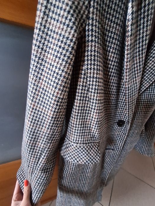 Płaszcz  jesienny kratka 40 M L primark