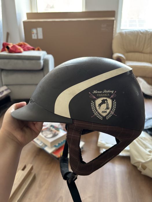 Kask toczek jezdziecki M