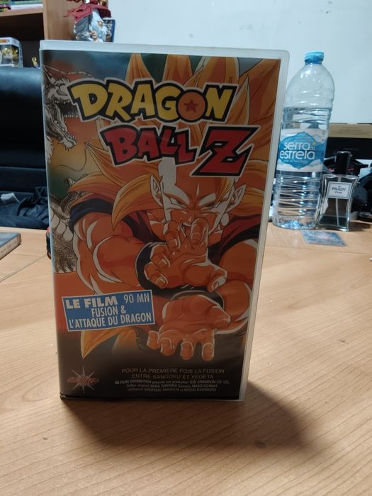 Postal Dragon ball Z O filme Cassete Francesa punho do dragão e  Fusão