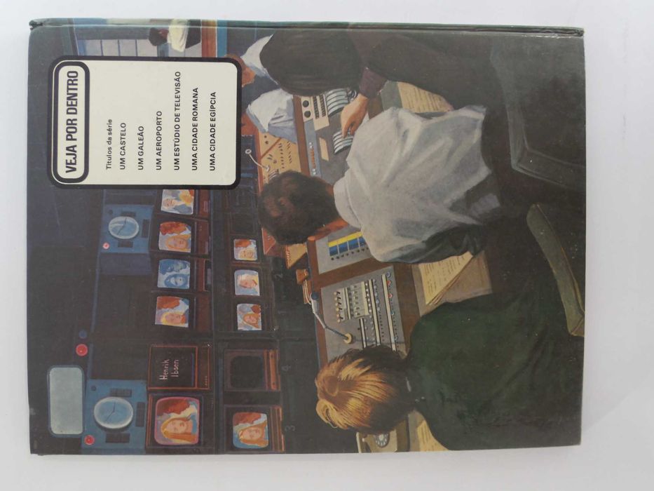 Livro Veja por Dentro Um Estúdio de Televisão