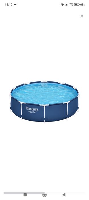 Basen 2 maty solarne pompa