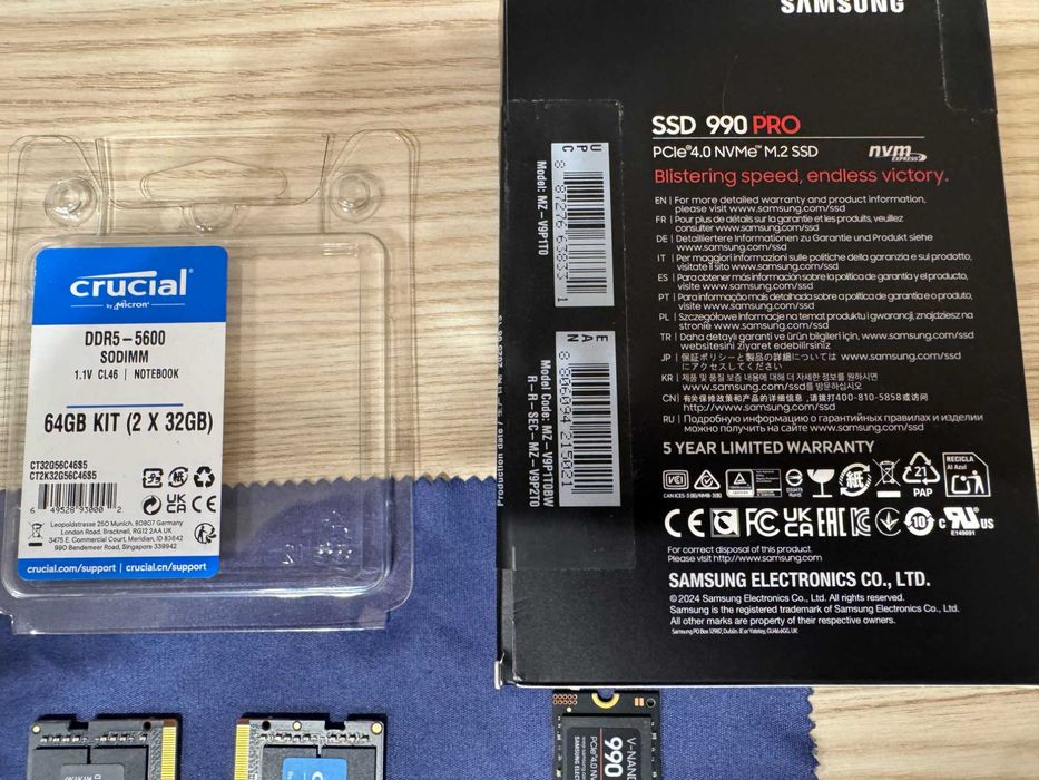 MINISFORUM 795S7 Ryzen 9 7945HX 64GB DDR5 1TB 990 Pro