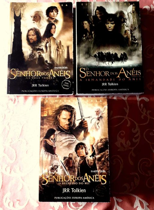 J R R Tolkien - O Senhor dos Anéis - Ed. Limitada Filme Europa-América