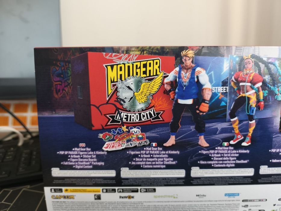 Street Fighter 6 Collector’s Edition NOVO RARO PS5