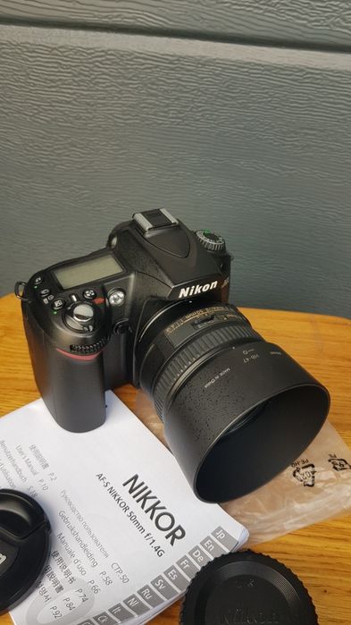 Шикарний Nikon D90  8k.+50 1.4G