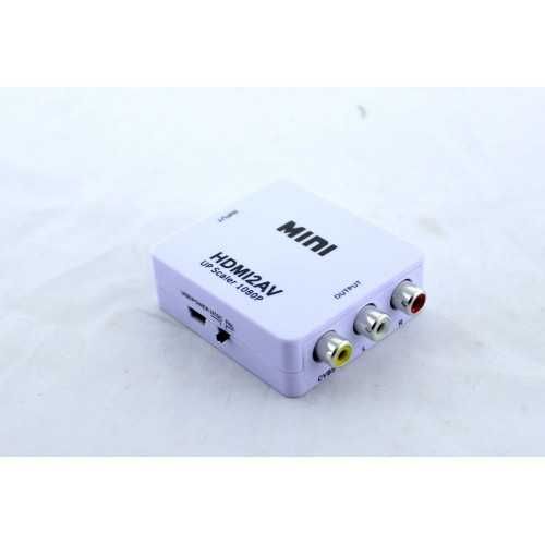 Адаптер HDMI to AV (RCA) (переходник, конвертер, 720p/1080p переходник