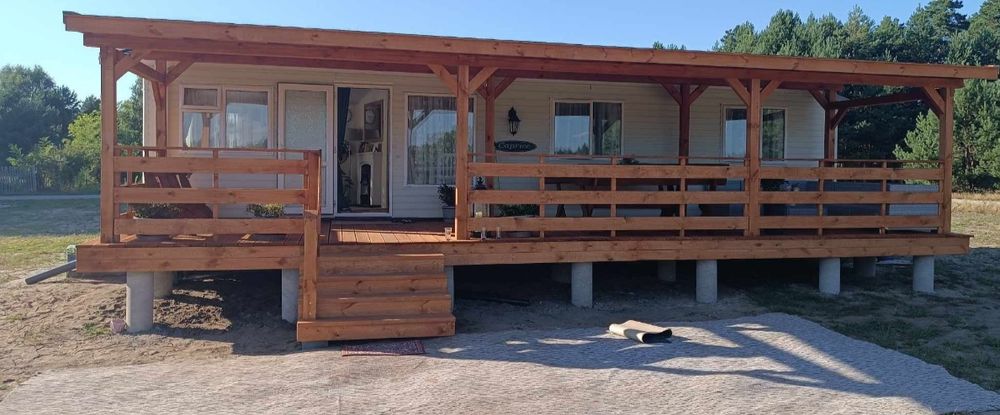 Zabudowa, dobudowa domków Holenderskich, zadaszenia