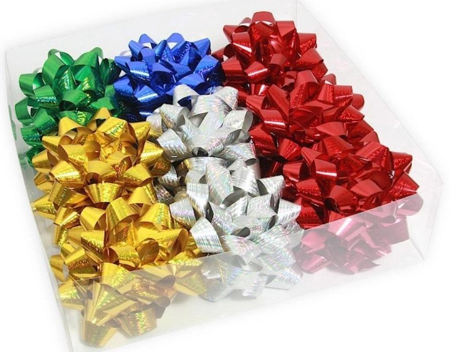 Rozety holographic 12,7cm (18szt) Penword pudełko,341x348 mm