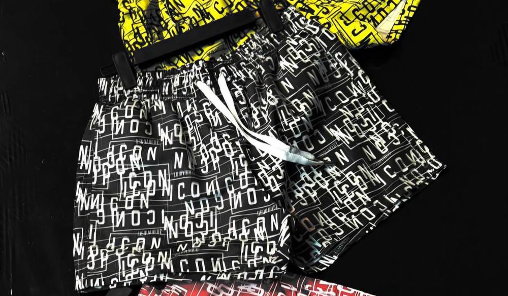 Nowe męskie szorty kąpielowe dsquared icon s m l xl