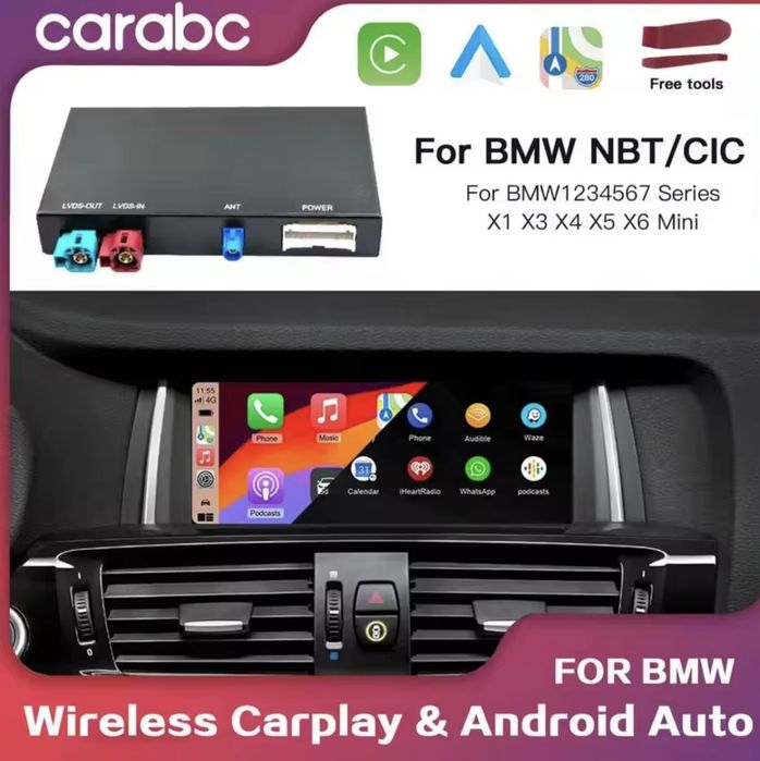 Box Android Auto | Car Play BMW